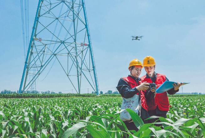 國網河北超高壓公司無人機特巡線路