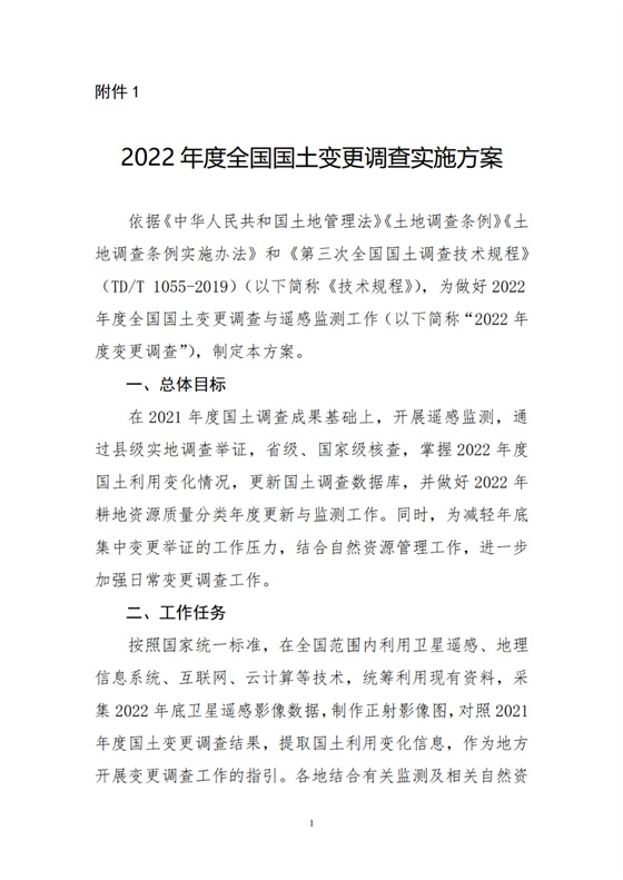 自然資源部：啟動(dòng)2022年全國國土變更調(diào)查，梳理占用耕地情況