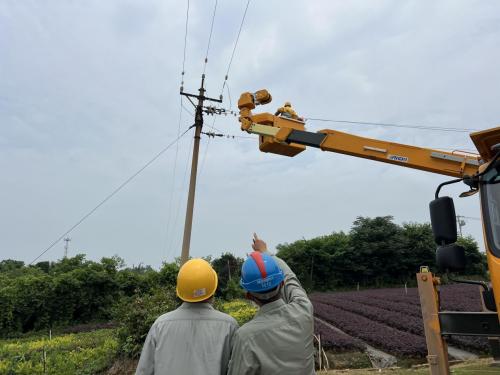 農(nóng)網(wǎng)線路改造完工，居民夏日用電不愁