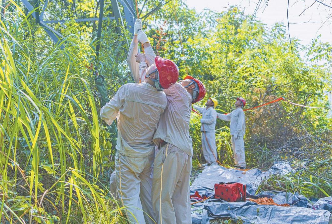 戰(zhàn)夏峰 保供電 保民生