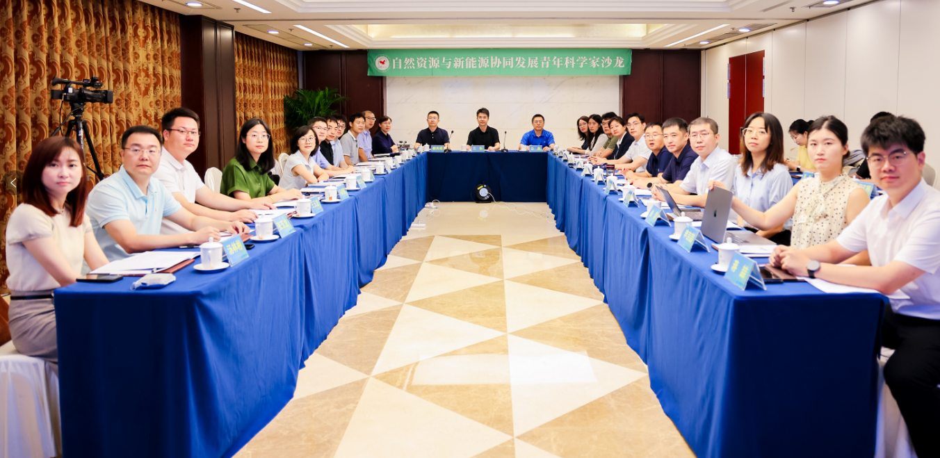 “數(shù)字賦能 綠色轉(zhuǎn)型——自然資源與新能源協(xié)同發(fā)展”青年科學(xué)家沙龍在京舉辦