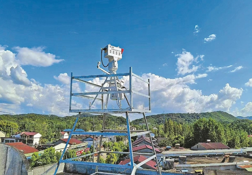 國網(wǎng)安徽電力應(yīng)用量子激光雷達(dá)監(jiān)測(cè)輸電通道